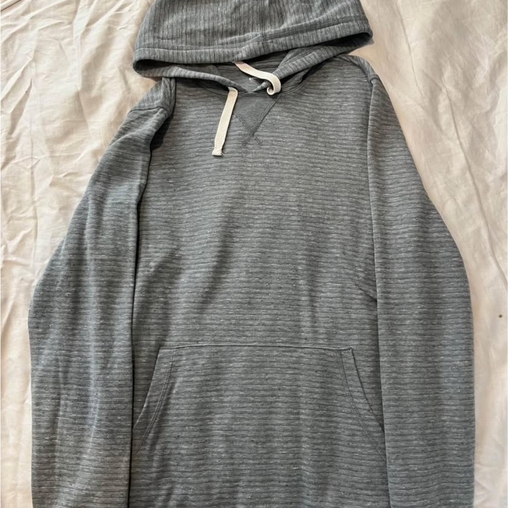 Gray Sonoma Striped Hoodie for Men